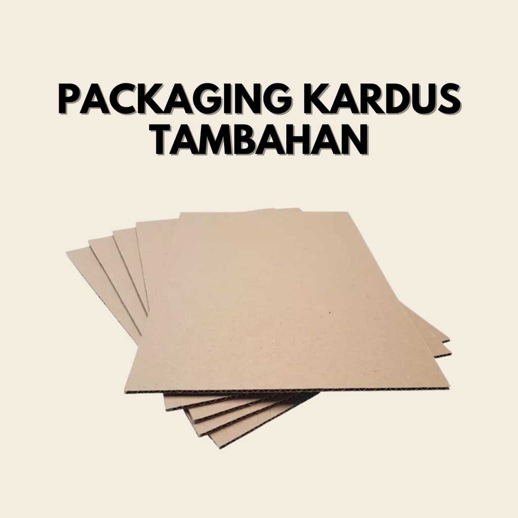 

Packaging Kotak Kardus Tambahan Packing Aman