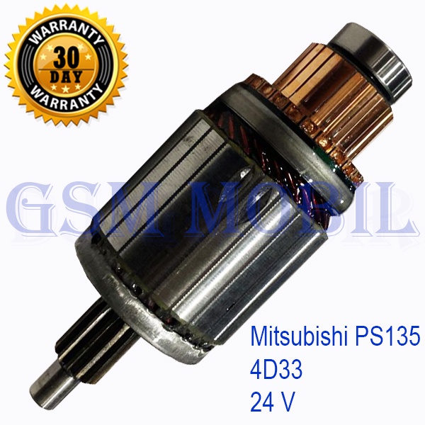 Armature Starter Angker Starter Mitsubishi PS135 24V - 7088