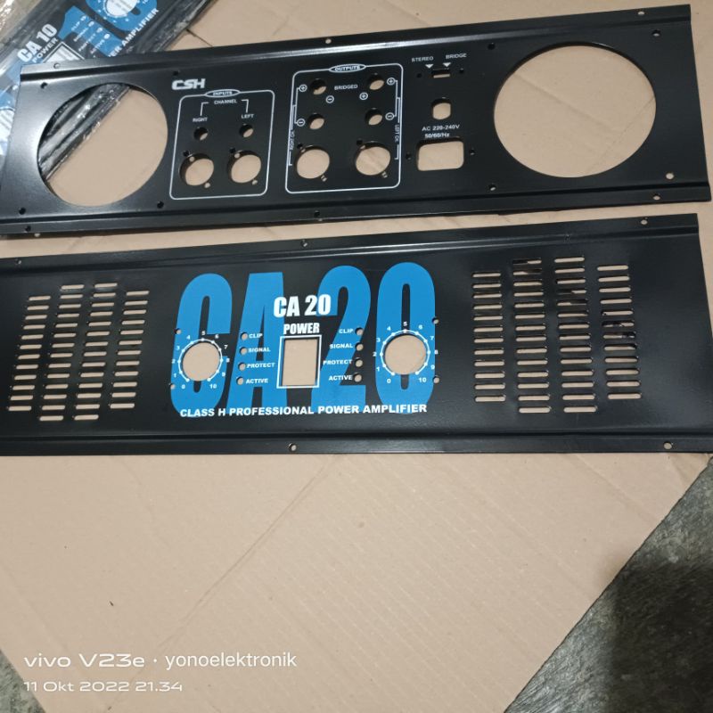 Jual Panel Box Power CA 20 Plat Depan Belakang CA Shopee Indonesia