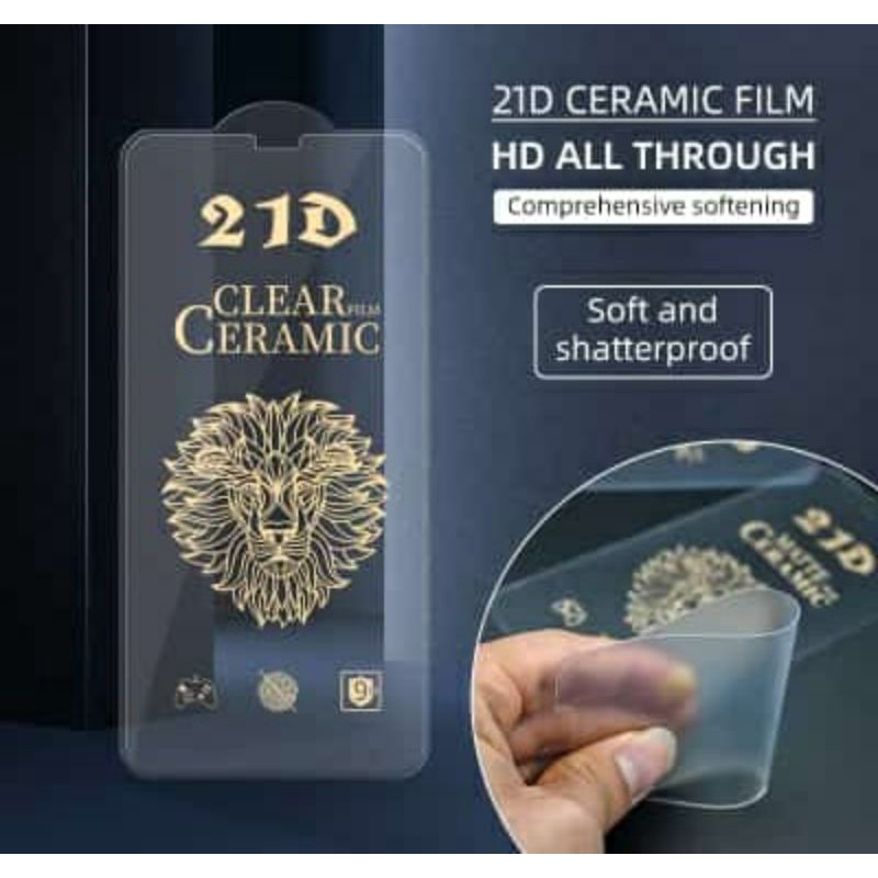 Anti Pecah Bening 21D Clear Film Ceramic Tg Bening 21 D Tempered Glass Bening Anti Pecah Clear Film Ceramic Oppo Xiaomi Redmi Infinix All Tipe