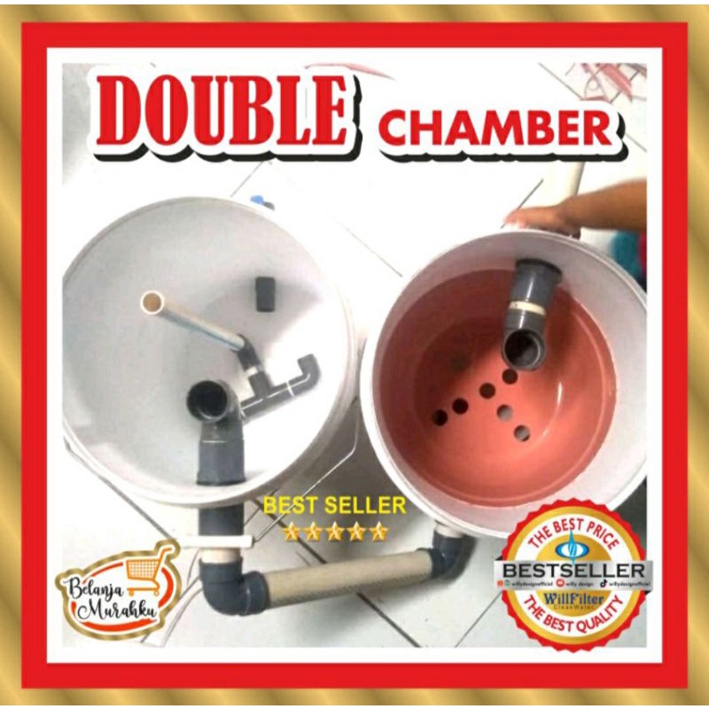 TERMURAH DIY BIO FILTER KOLAM/AQUARIUM IKAN KOI DARI EMBER KOMPLIT