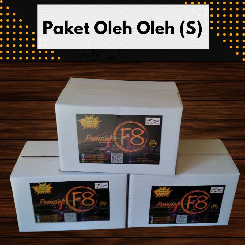 

Pempek F8 Palembang Peket Pempek Oleh Oleh (S)