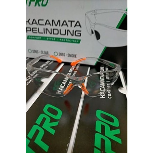 kacamata safety vpro clear anti kabut