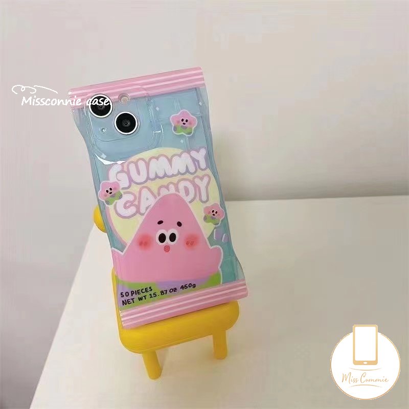 Soft Case Motif SpongeBob Patrick Star Untuk iPhone 11 Pro Max XR 7 8 6 6s Plus 12 13 14 Pro Max 14 Plus X XS Max SE 2020