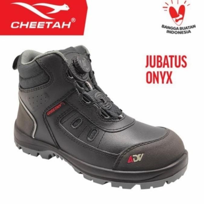 Sepatu Safety Cheetah Jubatus Onyx Adv jubatus hitam