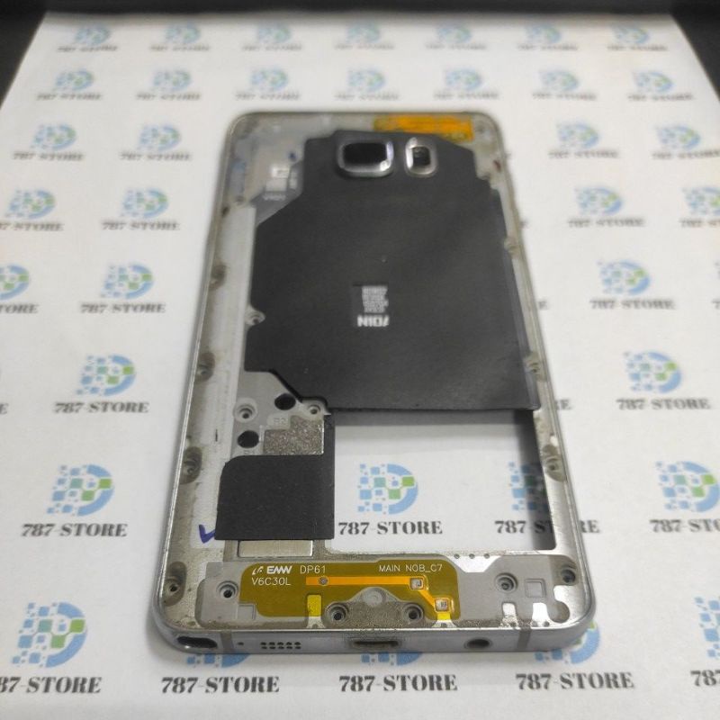 rear assy middel frame samsung note 5 n9208 original bekas