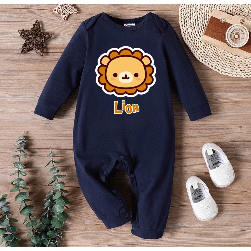 Jumper bayi lengan panjang [MOTIF 3] / sleepsuit bayi Laki laki Perempuan / Baju bayi lengan panjang Fashion