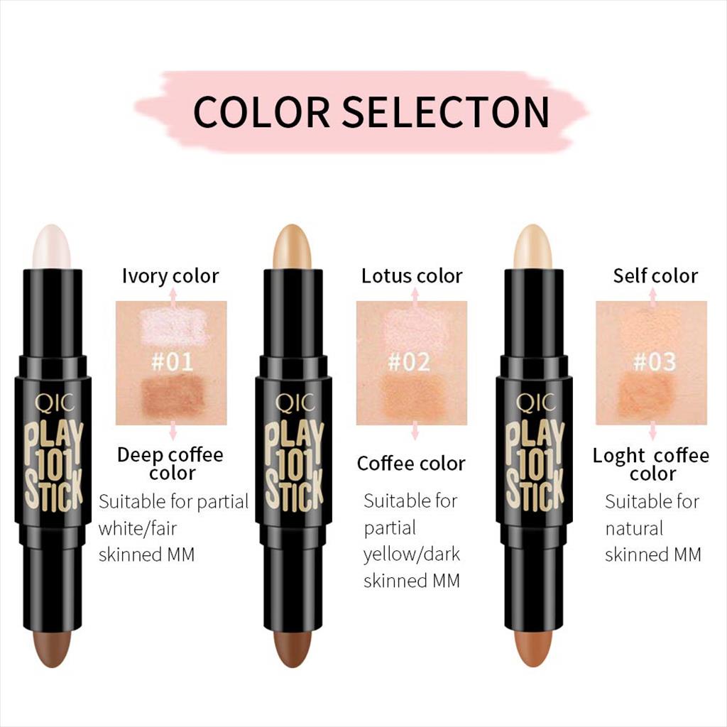 LAMEILA  COLOUR GEOMATRY DUO FACE STICK CONCEALER CONTOUR STICK