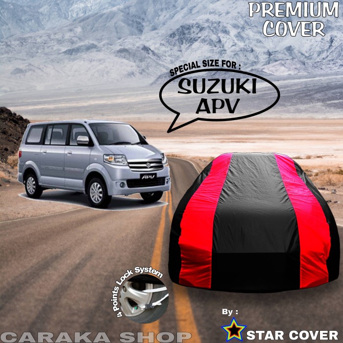 [READY] Body Cover Suzuki Apv Van Sarung Mobil Warna Premium Apv Waterproof / Perlengkapan Variasi M