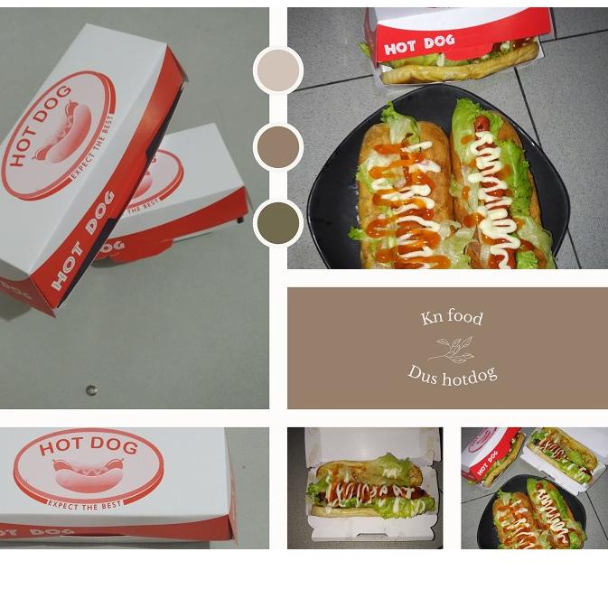 

Update! Kardus dog - Dus Hotdog - Packaging Hotdog -50 pcs - Box Hotdog -50 ジ