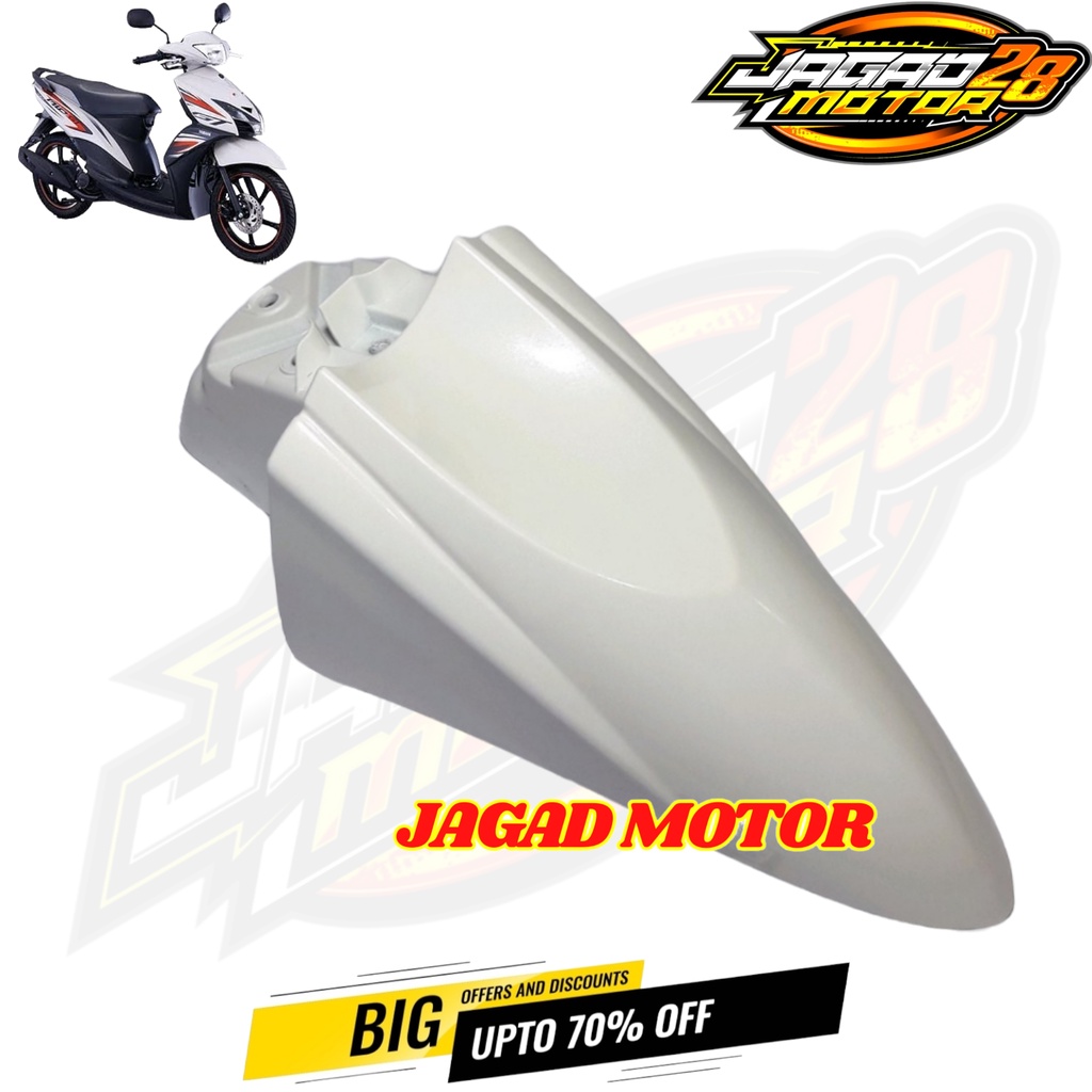 Spakbor Depan Yamaha Mio GT Putih / Sepakbor Depan Yamaha Mio GT Putih / Slebor Selebor Depan Yamaha Mio GT Putih