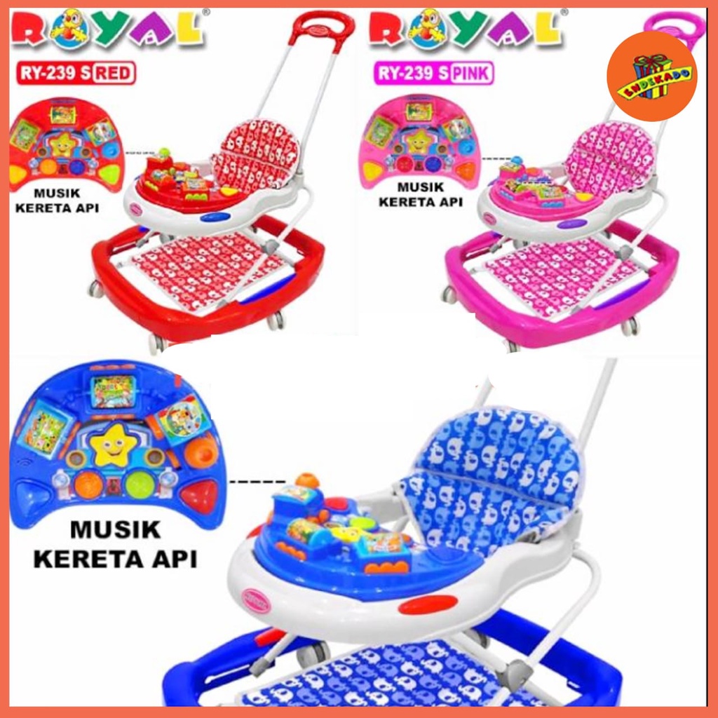 MAKASSAR! BABY WALKER ROYAL RY-239 S - Kereta Belajar Jalan