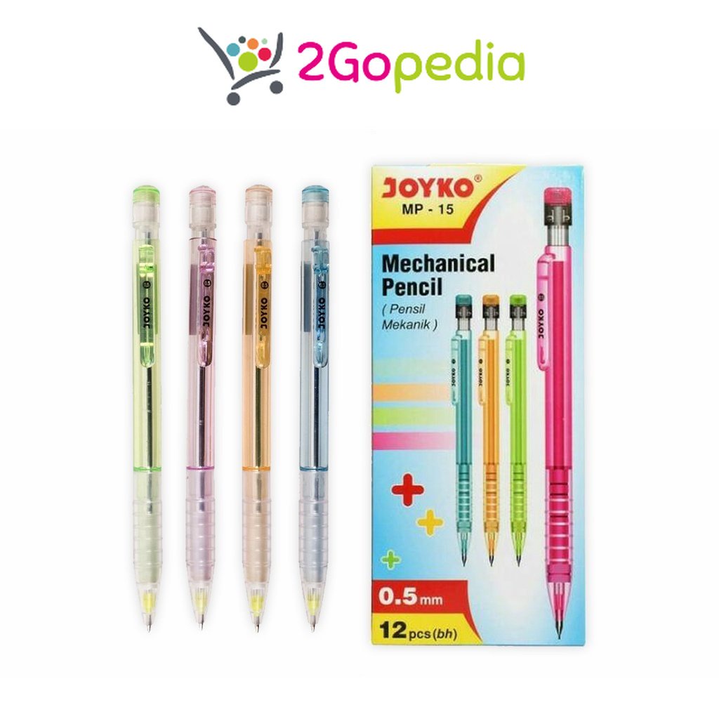 

Pensil Mechanical 0,5 mm MP - 15 Joyko Grosir Murah Atk