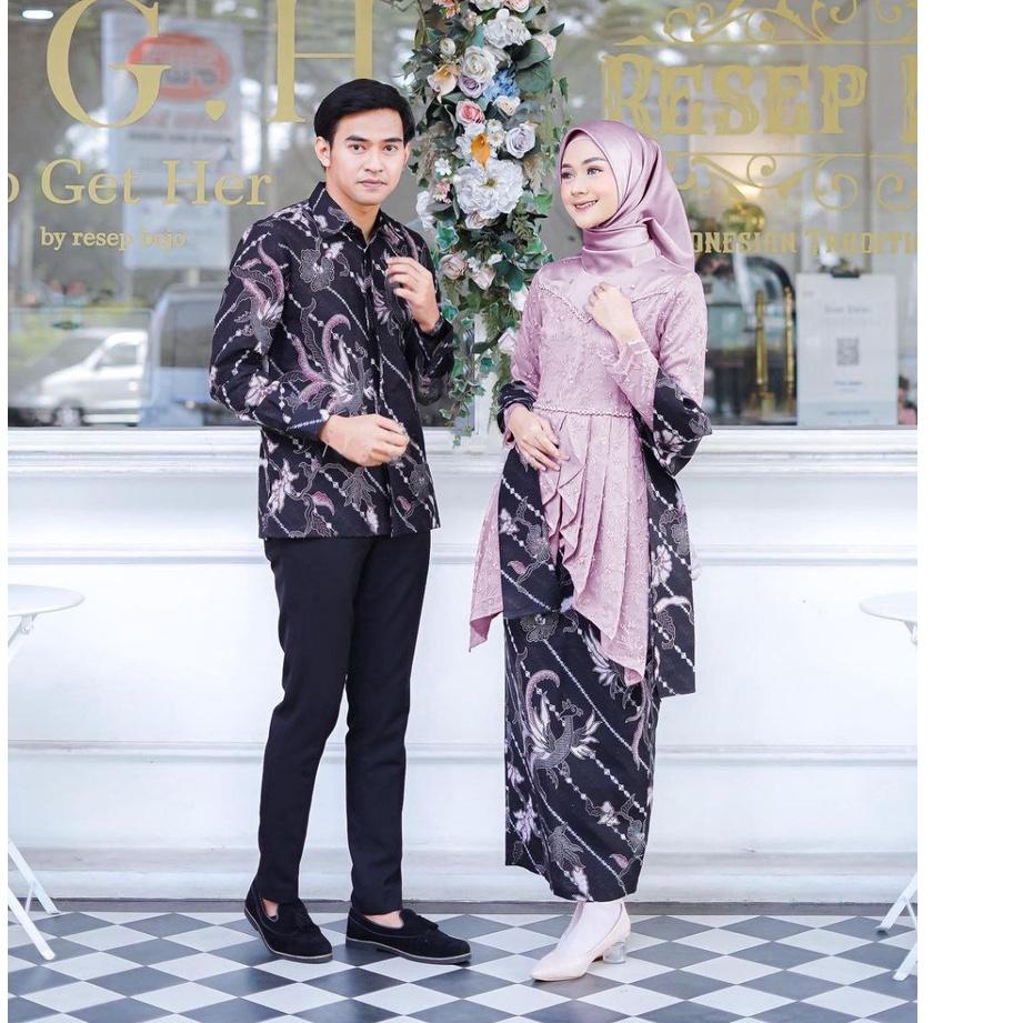 Sale Terbatas Batik Couple Kebaya Modern Kebaya Wisuda Tunangan Lamaran Baju Kondangan Terbaru 2022 