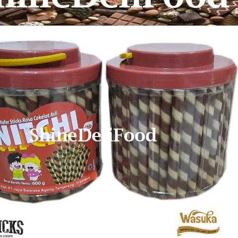 

Terbaik Nitchi Astor / Wafer stick Rasa Campur - 1 Toples 600 gram 