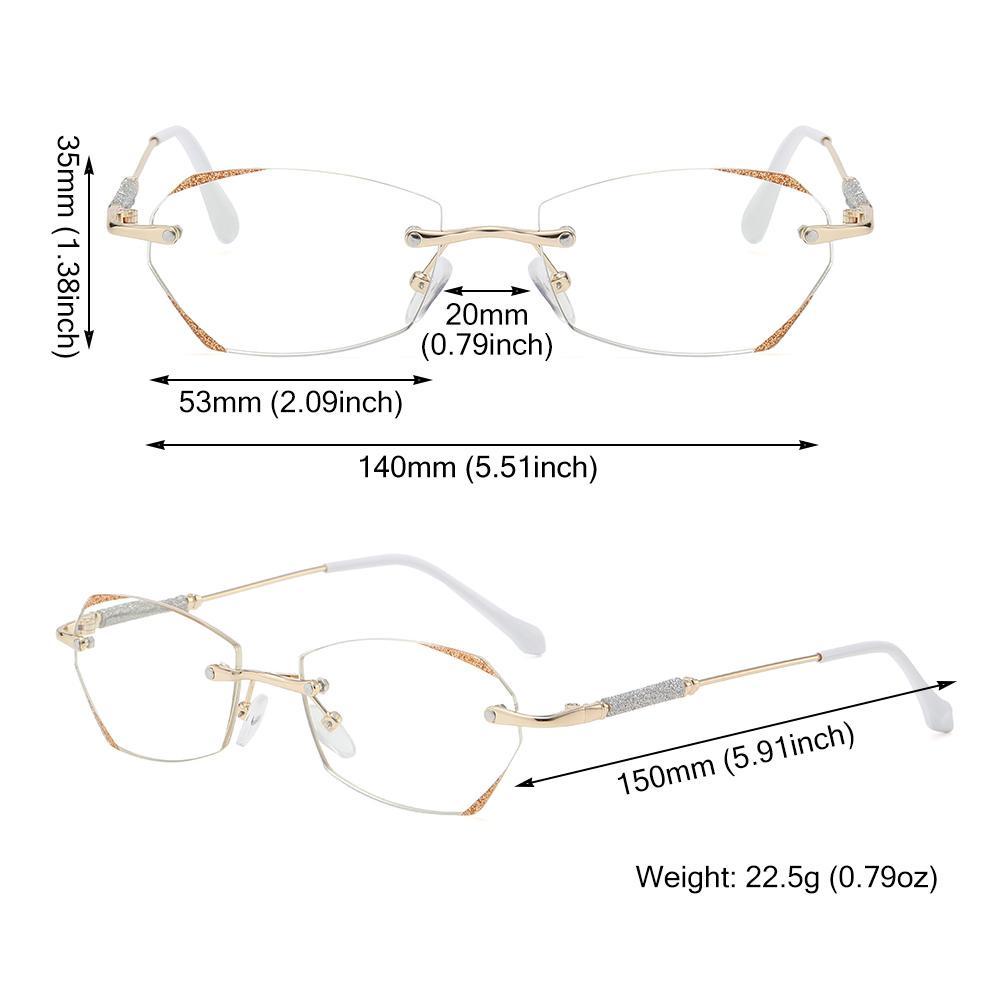 Wonder Kacamata Baca Wanita Pria Anti Radiasi Ultralight Reading Eyeglasses