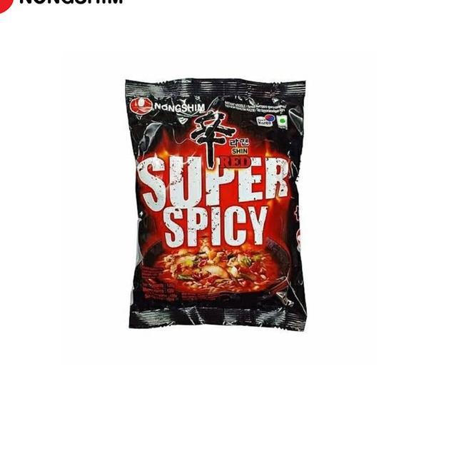 

Ready Now--Nongshim Shin Ramyun Mie Instan Super Pedas (Super Spicy) 120 gr