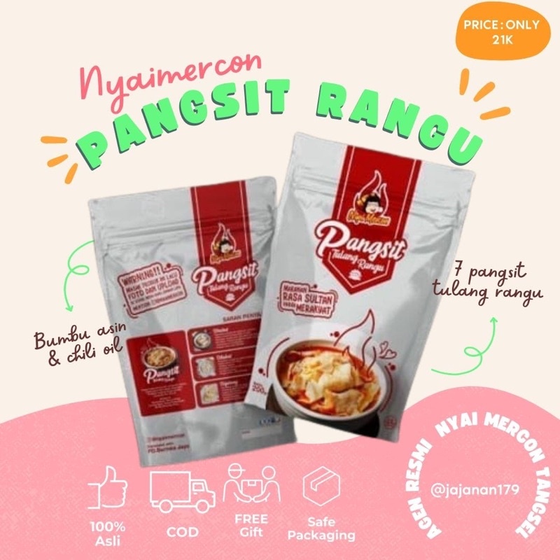 

Agen Resmi Nyai mercon Pangsit Tulang Rangu viral