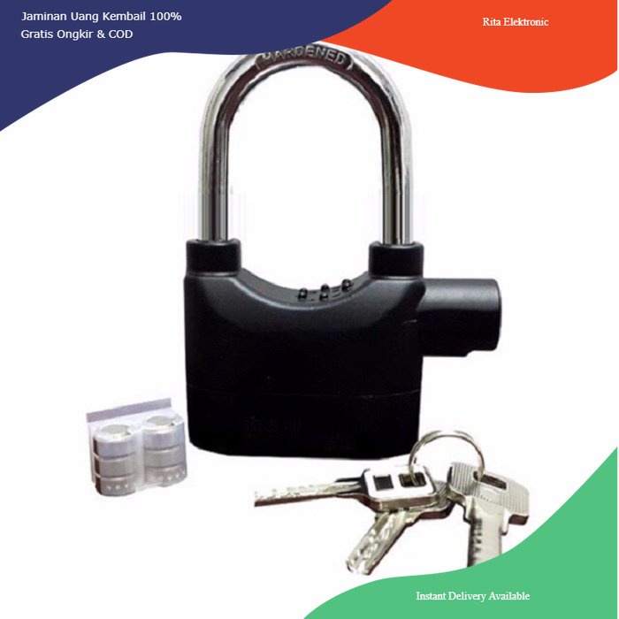 GEMBOK ALARM ANTI MALING MITSUI MAPL 01