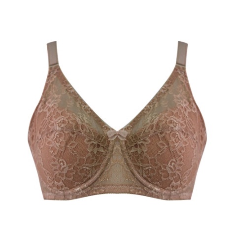 Terbaru Tiwie Bra Modern Brukat - Full Cup - Wire - 8246