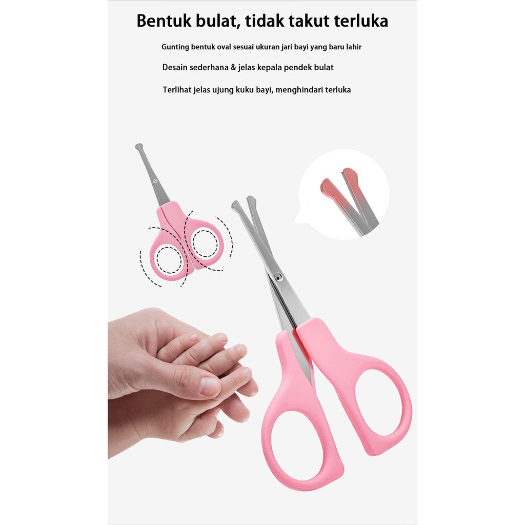 Baby care kit set 10 in 1 Sisir Bayi Set Gunting Kuku Bayi kado lahiran grooming gift Baby Nail B201-202