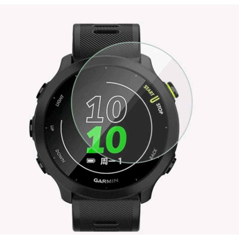 TEMPERED GLASS GARMIN FORERUNNER 55 158 ANTI GORES SCREEN GUARD LCD SMARTWATCH GARMIN FORERUNNER 55 158 PELIDUNG LAYAR GARMIN FORERUNNER 55 158 SCEEN PROTECTOR SMART WATCH JAM GARMIN FORERUNNER 55 158 SCREEN GUARD ANTI GORES KACA GARMIN FORERUNNER 55 158