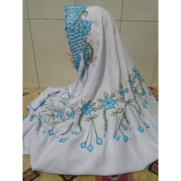 Mukena Murah Lajuran Dewasa Bordir Mukena Tarusan Rayon  Remaja Mukena Murah