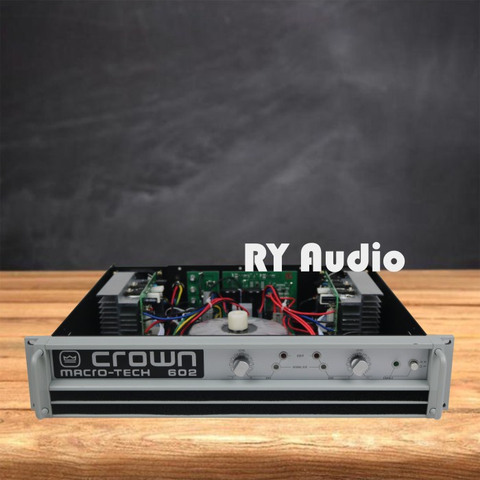 POWER AMPLIFIER CROWN 602 MACROTECH 602 Crown Macro Tech 602