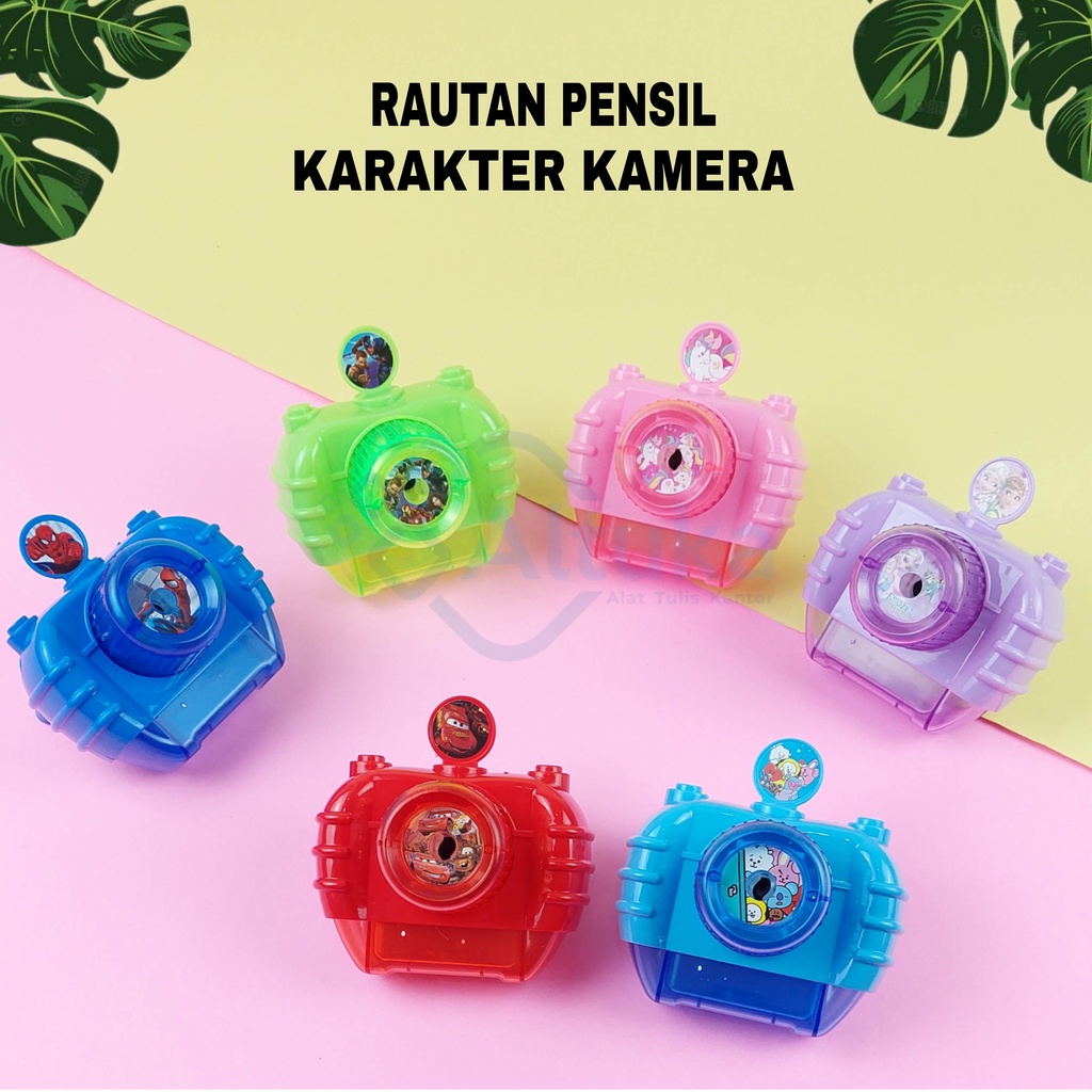

Rautan Duduk / Rautan Meja / Rautan Putar / Rautan Pensil Karakter Kamera