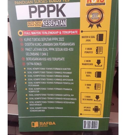 

Muraaaahh.. PANDUAN SUKSES LOLOS TES PPPK 2022-2023 KESEHATAN