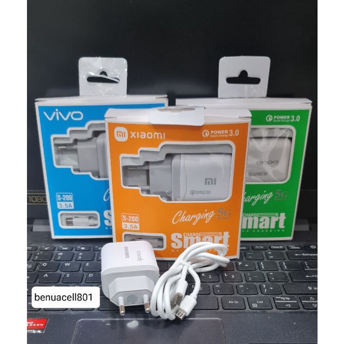 Charger casan smart S200 Quick charger 3.5A mikro 1 USB