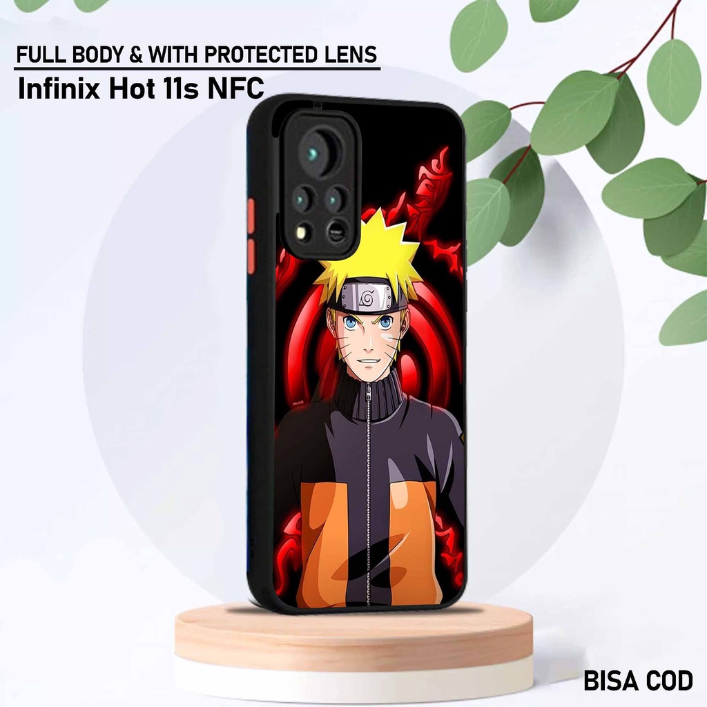 Softcase Dove Infinix Hot 11s Nfc - Motif [ Anime Nrt 4 ] - Silikon Protec camera Infinix Hot 11s Nf