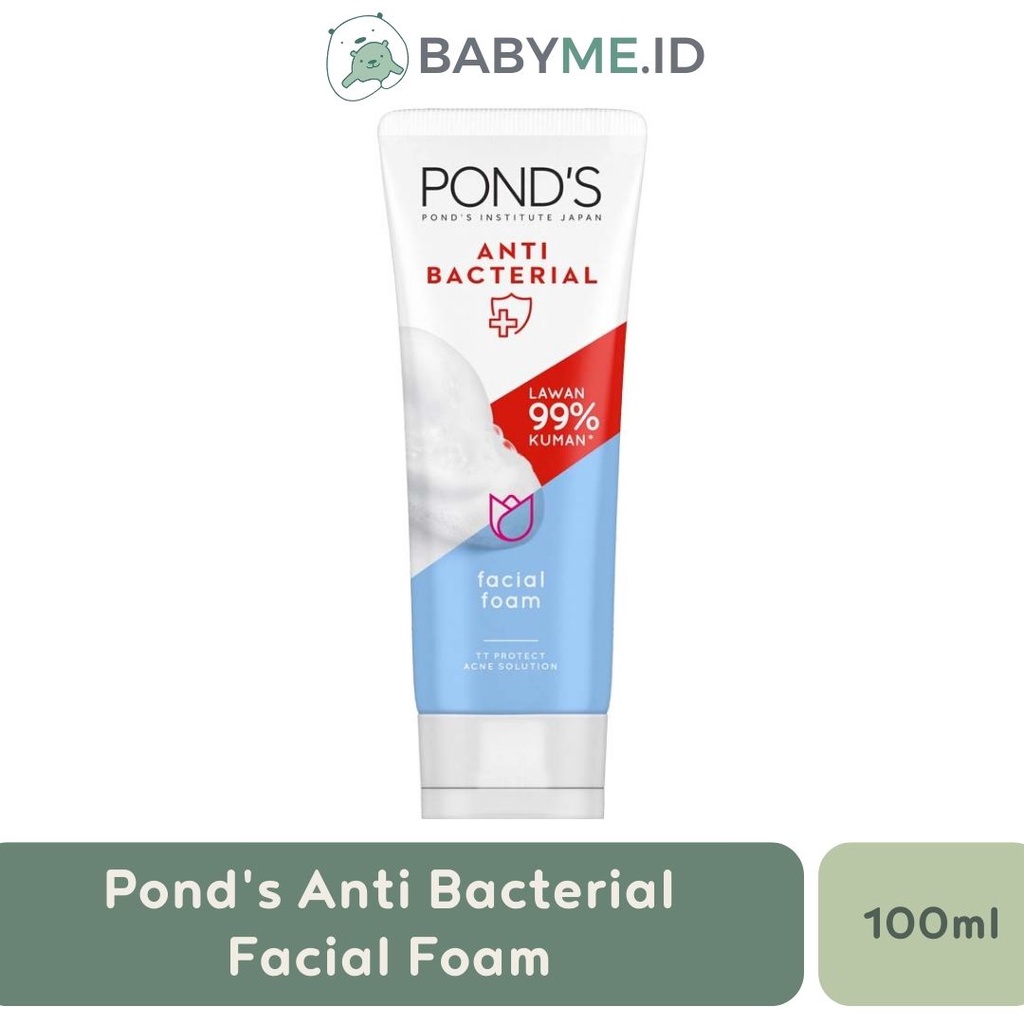 Pond's Antibacterial facial foam 100gr