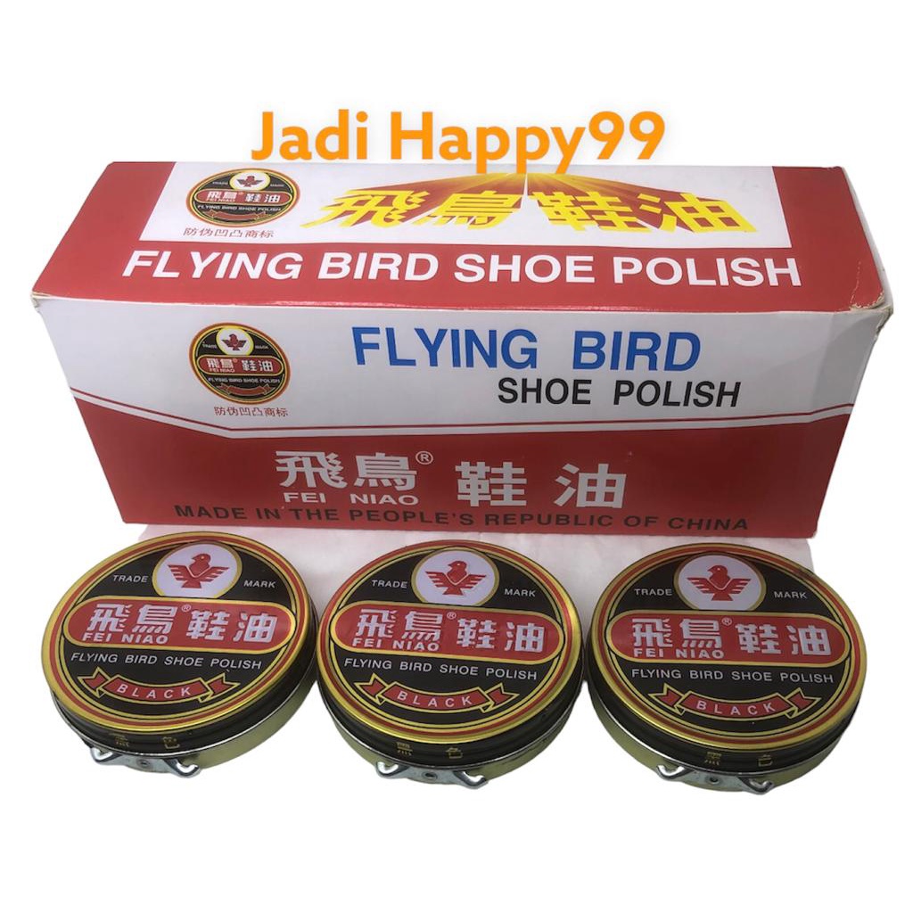 SEMIR SEPATU FLYING BIRD / SEMIR SEPATU HITAM / SEMIR SEPATU PERMANEN / SEMIR SEPATU FLYING BIRD / S