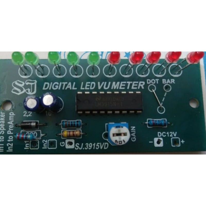 Kit LED VU DISPLAY LM3915