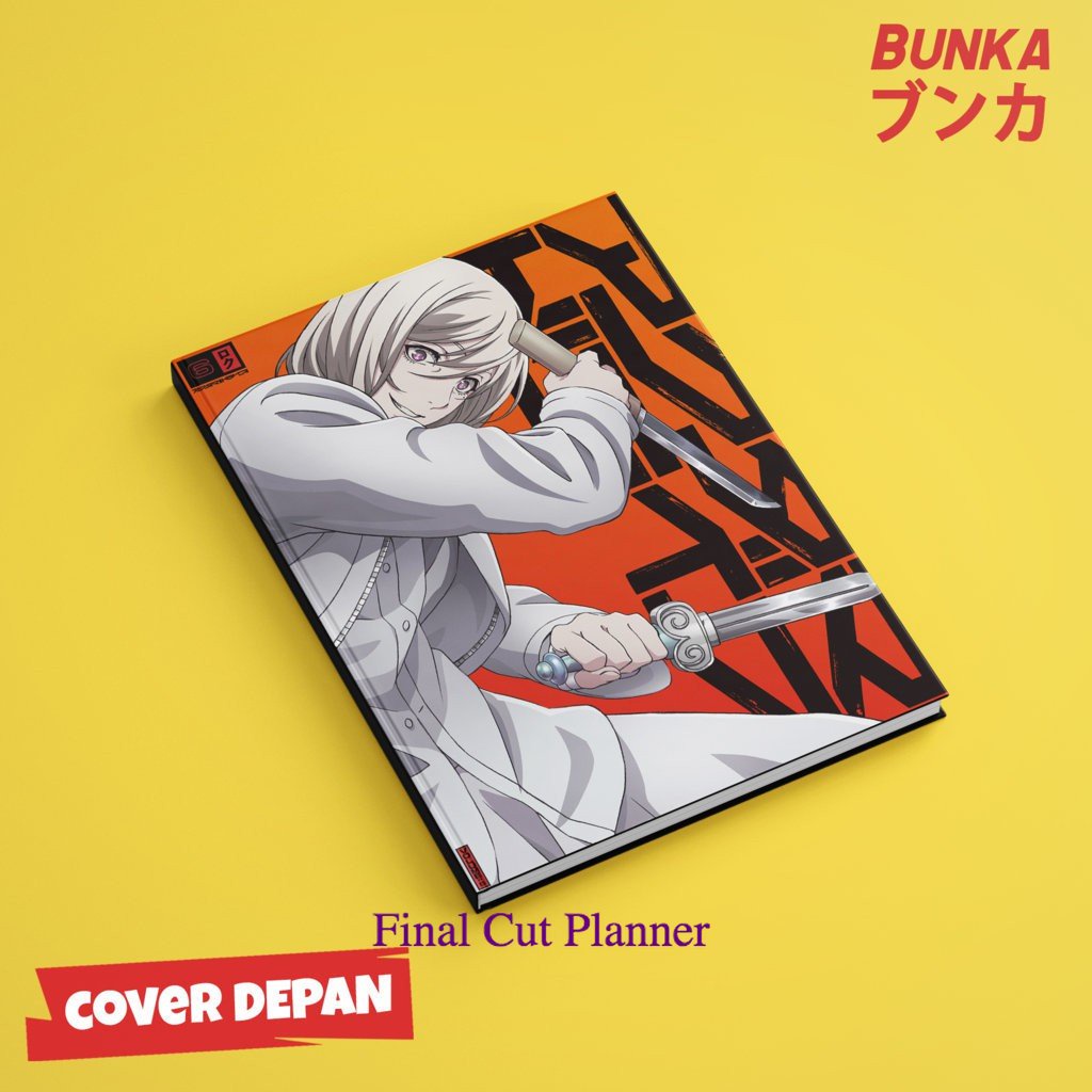 

Notebook Anime Akudama Drive Cuuthroat Hardcover A5 Buku Tulis Catatan Notes Agenda Planner Jurnal .
