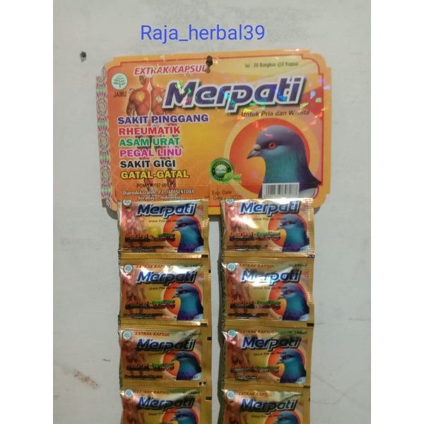 MERPATI kapsul Original