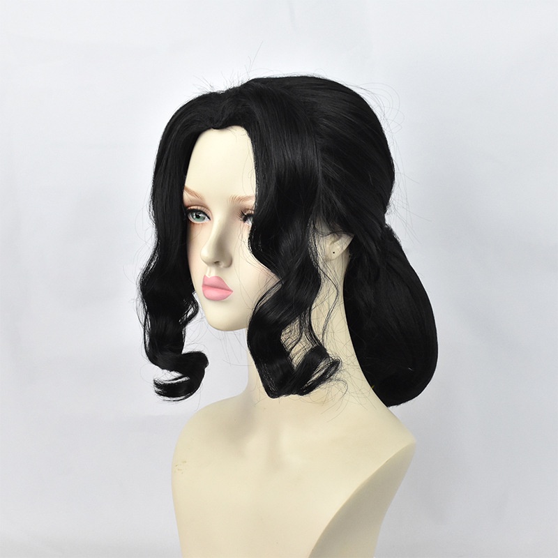 LOL-85 wig muzan kibutsuji female kimetsu no yaiba demon slayer rambut palsu cosplay karakter anime