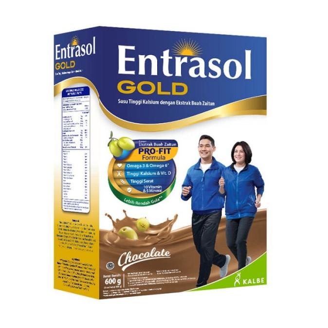 

[ COD ] Entrasol Gold Susu Dewasa 50 tahun Keatas - 600 gram