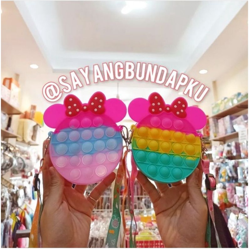 TAS ANAK PEREMPUAN | TAS POP IT VIRAL ANAK PEREMPUAN | TAS POP IT LUCU