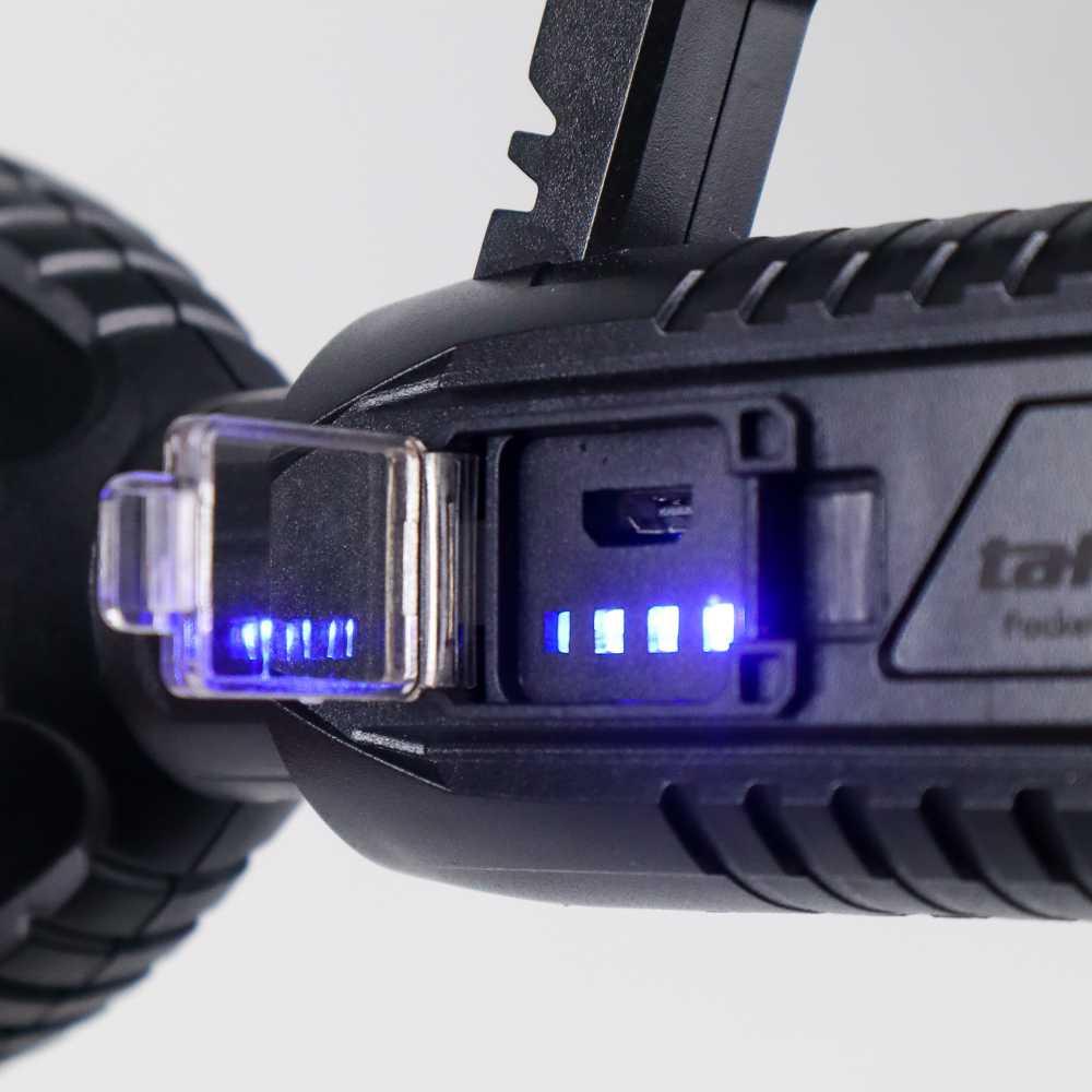 TaffLED Pocketman Senter LED Hiking Outdoor Waterproof USB Recharge Cree XPE - LH-A08