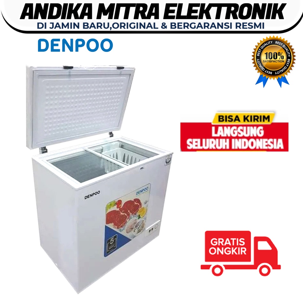 Chest Freezer SCF 205 CG (157 Liter) Terbaru dan Super Hemat Listrik