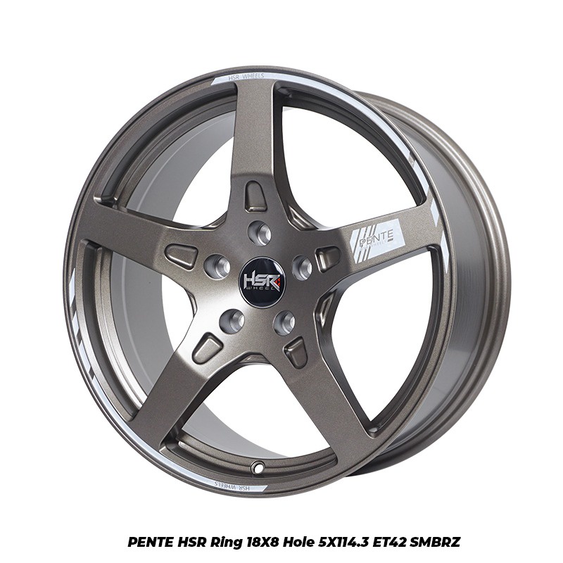 VELG MOBIL R18 RING 18 VELG MOBIL CAMRY CIVIC ACCORD ORIGINAL HSR TIPE PENTE