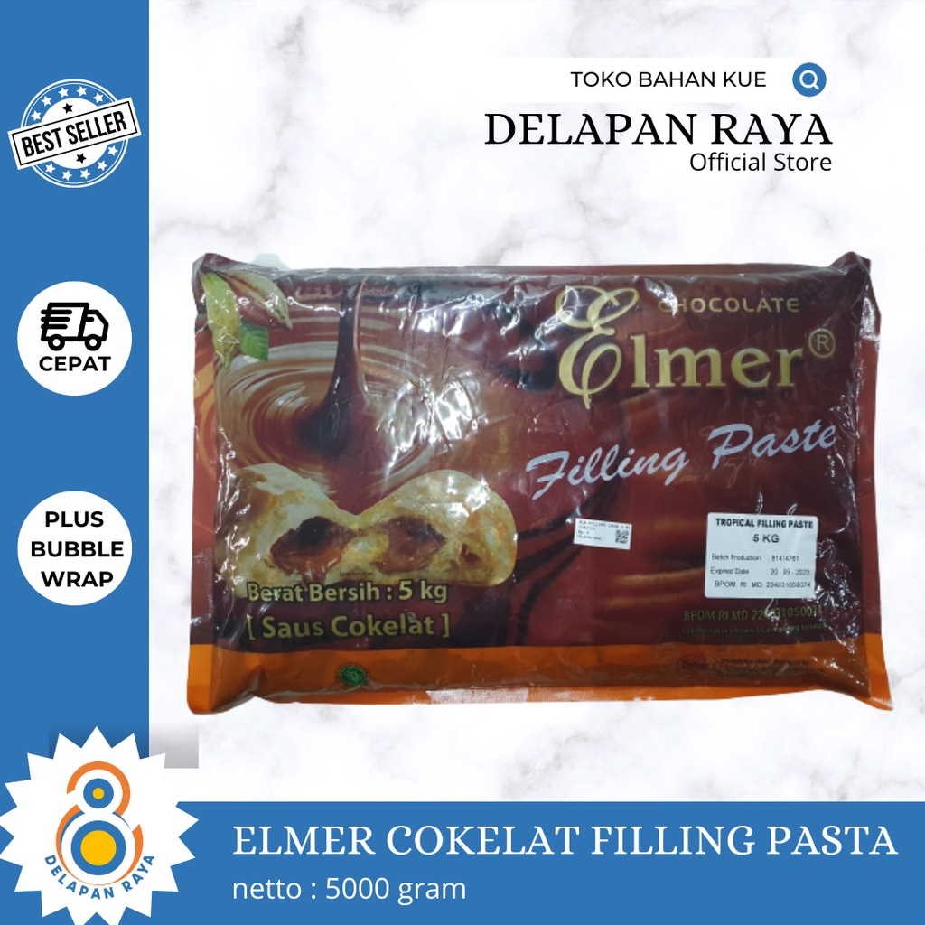 

ELMER COKELAT FILLING PASTA 5KG - 8Raya