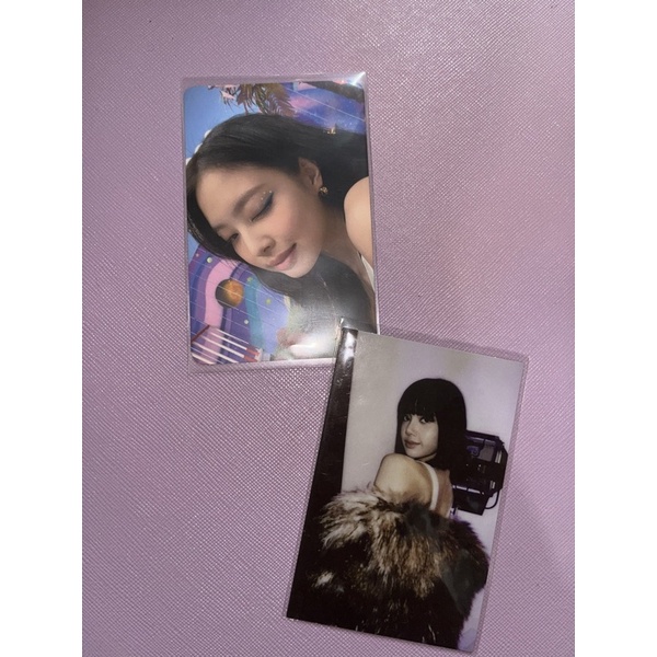 photocard pc blackpink jennie wink jenwink official