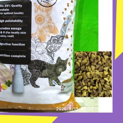 makanan kucing Mantoel Kitten Adult 1kg No ori cat bolt cat maxi cat