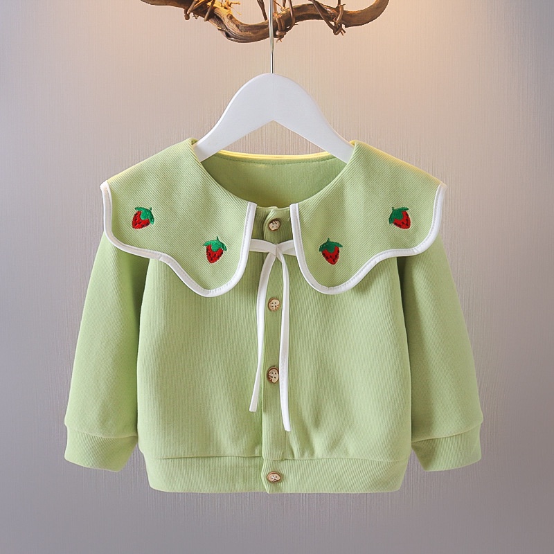 CHUBBI 11 Sweater/Cardigan Anak Bayi Perempuan Rajutan Strawbery