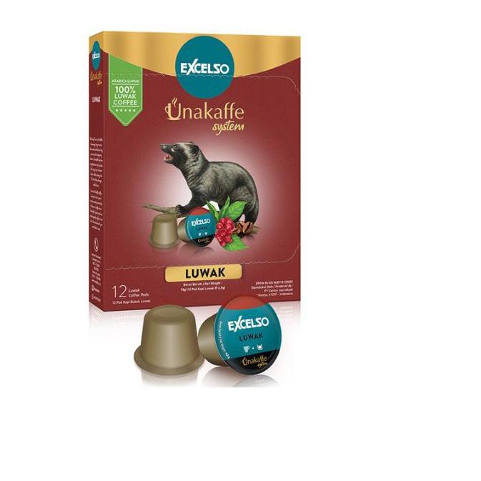

11.11✔️EXCELSO UNAKAFFE Kopi Kapsul All Varian 12pods|SQ7