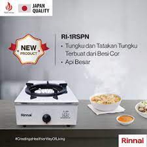 Kompor Gas Professional Chef Rinnai 1 Tungku RI 1 RSPN