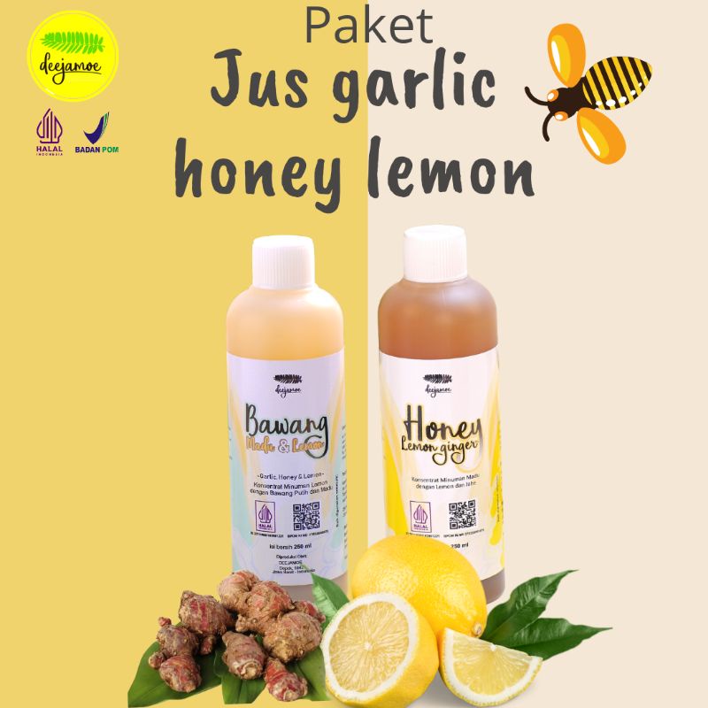 

Paket Jus bawang dan Honey lemon